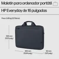 HP Maletín para portátil Everyday de 16 pulgadas