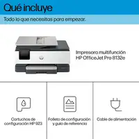 HP OfficeJet Pro 8132e Inalámbrico All-in-One Color Impresora, Servicio Instant In