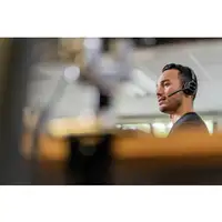 POLY Auriculares Voyager 4320 USB-C con certificación para Microsoft Teams + llave
