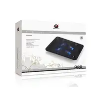 Conceptronic Plataforma de refrigeración de 4 ventiladores para equipos portátiles