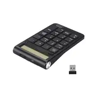 Ultron UN2 teclado numérico Portátil RF inalámbrico Negro