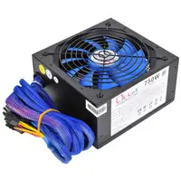 L-Link LL-PS-750-80+ unidad de fuente de alimentación 750 W 20+4 pin ATX Negro