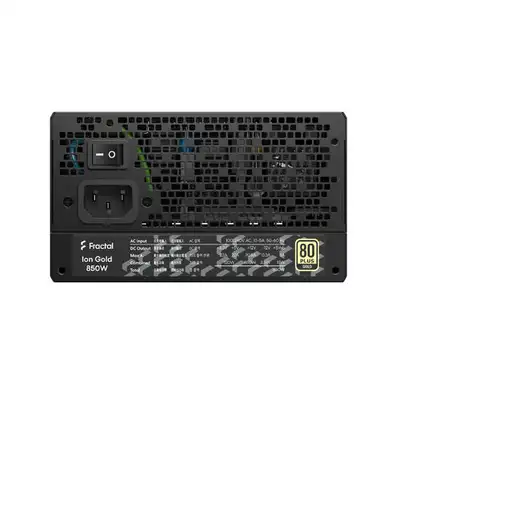 Fractal Design Ion Gold 850W unidad de fuente de alimentación 24-pin ATX ATX Negro