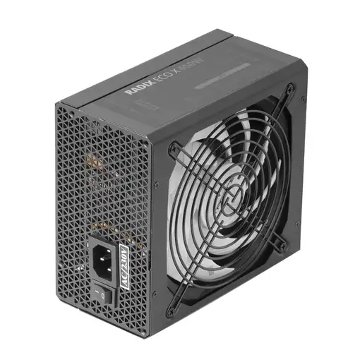 Tacens RADIX ECO X 650, Fuente Alimentación PC ATX 650W, 6 Años Garantía, Tecnolog