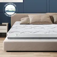 The White Stone Colchón de plaza y media 125x205 Memory Foam|H22cm|Made in Italy