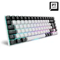 Sharkoon SKILLER SGK50 S3 teclado Juego USB QWERTY Portugués Blanco