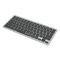 Manhattan 180559 teclado Oficina RF Wireless + Bluetooth QWERTZ Alemán Negro, Gris