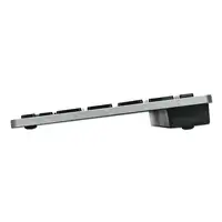 Manhattan 180559 teclado Oficina RF Wireless + Bluetooth QWERTZ Alemán Negro, Gris
