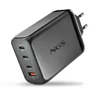 NGS BUD 240W Universal Negro Corriente alterna Carga rápida Interior