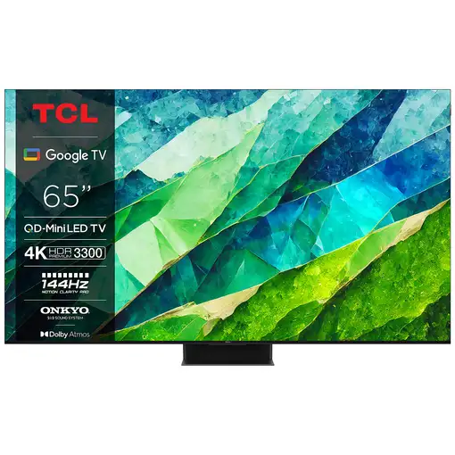 TCL C855 65C855 Televisor 165,1 cm (65") 4K Ultra HD Smart TV Wifi Negro 3500 cd /