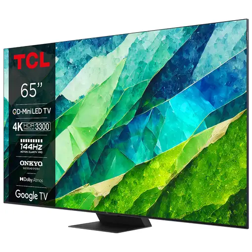 TCL C855 65C855 Televisor 165,1 cm (65") 4K Ultra HD Smart TV Wifi Negro 3500 cd /