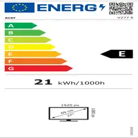 Acer V7 V277 E0bi LED display 68,6 cm (27") 1920 x 1080 Pixeles 4K Ultra HD Negro