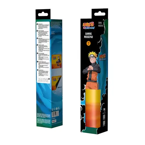 Konix Naruto KX MOUSEPAD ORANGE Alfombrilla de ratón para juegos Naranja, Amarillo