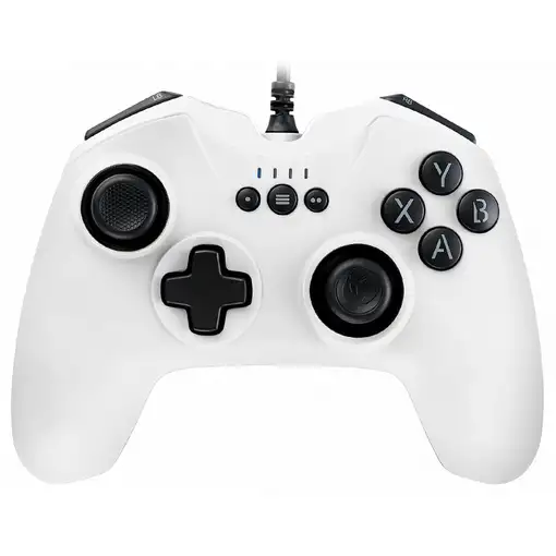 NACON PCGC-100WHITE mando y volante Blanco USB Gamepad Analógico/Digital PC