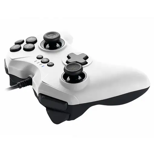 NACON PCGC-100WHITE mando y volante Blanco USB Gamepad Analógico/Digital PC