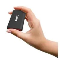 Emtec X210 ELITE 2 TB USB Tipo C 3.2 Gen 2 (3.1 Gen 2) Negro, Rojo