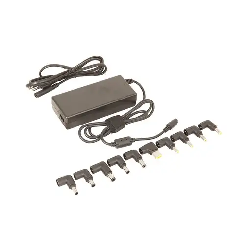 Urban Factory ALC90UF adaptador e inversor de corriente Interior 90 W Negro