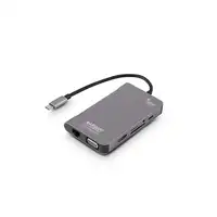 Urban Factory TCM16UF base para portátil y replicador de puertos Alámbrico USB 3.2
