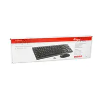 Equip 245222 teclado Ratón incluido Oficina RF inalámbrico QWERTY Portugués Negro