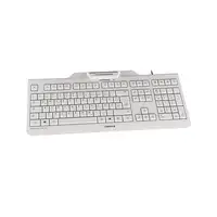 CHERRY KC 1000 SC teclado Oficina USB QWERTZ Alemán Gris