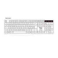 Equip 245213 teclado Oficina USB QWERTY Italiano Negro