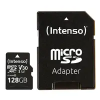 Intenso microSDXC 128GB Class 10 UHS-I Professional - Extended Capacity SD (MicroS