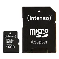 Intenso 16GB microSDHC UHS-I Clase 10