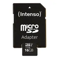 Intenso 16GB microSDHC UHS-I Clase 10