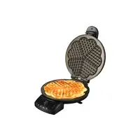 Unold 48235 gofrera 1 barquillo(s) 1200 W Negro, Acero inoxidable