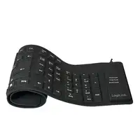 LogiLink ID0019A teclado Universal USB QWERTZ Alemán Negro