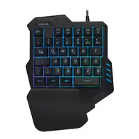 LogiLink ID0181 teclado Juego USB Inglés Negro