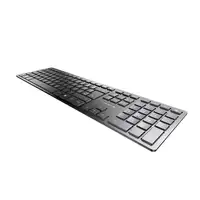 CHERRY KW 9100 SLIM teclado Universal RF Wireless + Bluetooth QWERTZ Alemán Negro