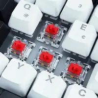 Sharkoon SKILLER SGK50 S3 teclado Juego USB QWERTY Alemán Blanco
