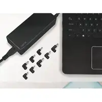 LogiLink PA0215 adaptador e inversor de corriente Interior 90 W Negro