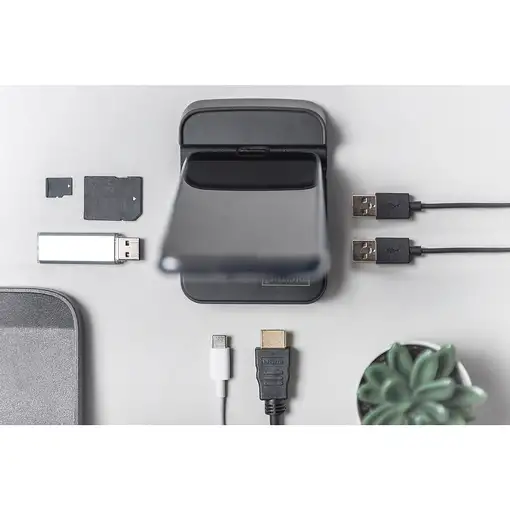 Digitus Estación de acoplamiento para smartphone USB-C™, 7 puertos