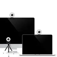 LogiLink UA0384 cámara web 2 MP 1920 x 1080 Pixeles USB 2.0 Negro, Blanco