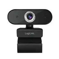 LogiLink UA0368 cámara web 1280 x 720 Pixeles USB 2.0 Negro