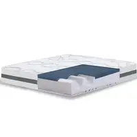 The White Stone Colchón  Individual 90x220 Memory Foam|H22cm|Made in Italy