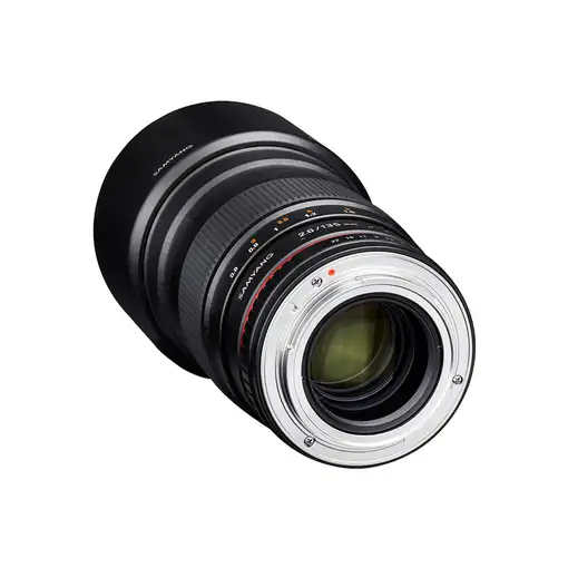 Samyang 135mm F2.0 ED UMC, Canon EF MILC / SLR Teleobjetivo Negro