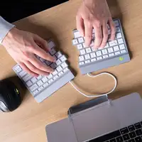 R-Go Tools Teclado ergonómico R-Go Split Break con software de pausa, teclado divi