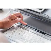 BakkerElkhuizen S-board 840 teclado Oficina USB QWERTY Inglés de EE. UU. Gris clar
