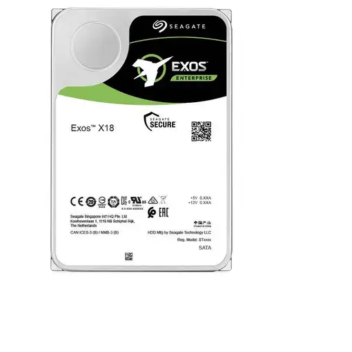 Seagate Exos X18 disco duro interno 16 TB 7200 RPM 256 MB 3.5" SAS