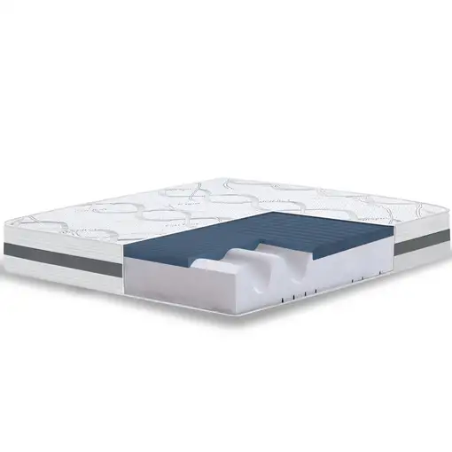 The White Stone Colchón  Matrimonial 165x220 Memory Foam|H22cm|Made in Italy