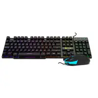 Inca IKG-448 teclado Ratón incluido Juego USB Negro