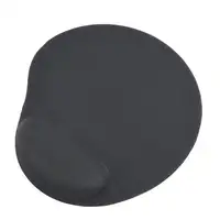 Gembird MP-GEL-BLACK alfombrilla para ratón Negro