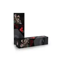 Gembird MP-GAME-XL alfombrilla para ratón Alfombrilla de ratón para juegos Negro