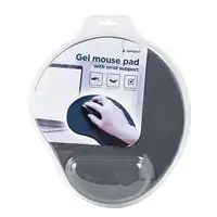 Gembird MP-GEL-GR alfombrilla para ratón Gris