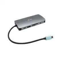 i-tec Metal USB-C Travel Nano Dock HDMI/VGA with LAN + Power Delivery 100 W