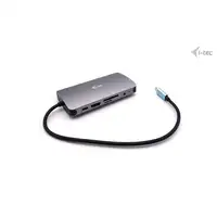 i-tec Metal USB-C Travel Nano Dock HDMI/VGA with LAN + Power Delivery 100 W
