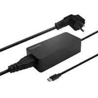 AISENS Cargador 65W PD3.0 1XUSB-C 1.8M, Negro